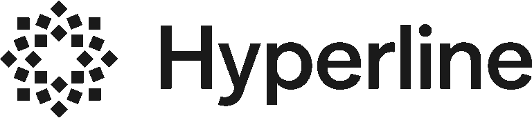 hyperline logo black